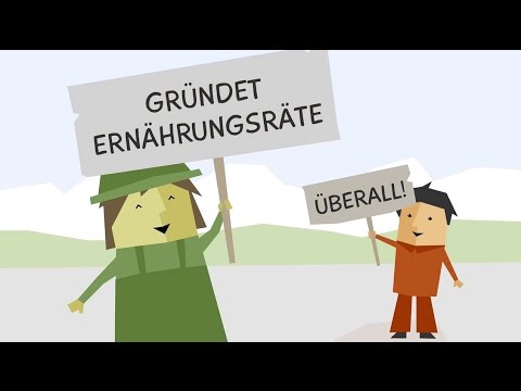 Unser Essen mitgestalten – Ernährungsräte überall!