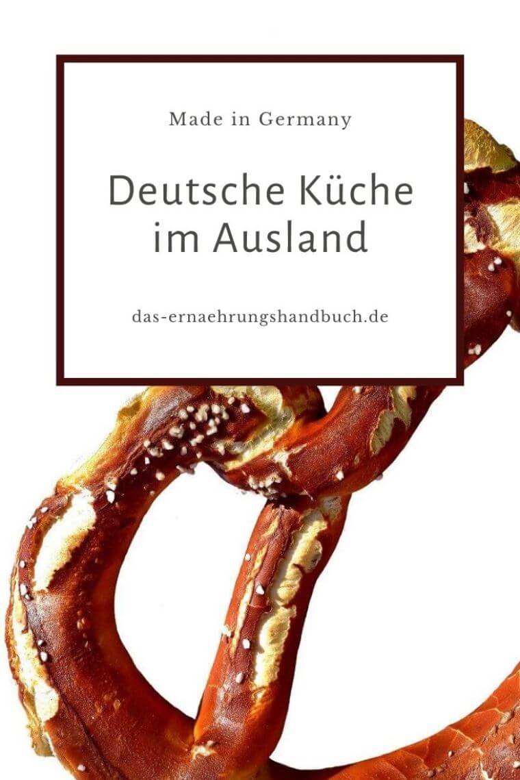 Deutsche Küche, Ausland