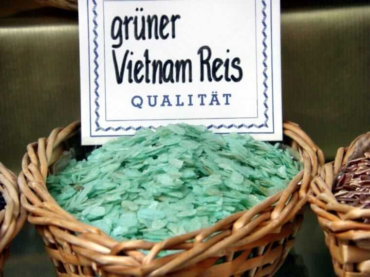 Grüner Reis