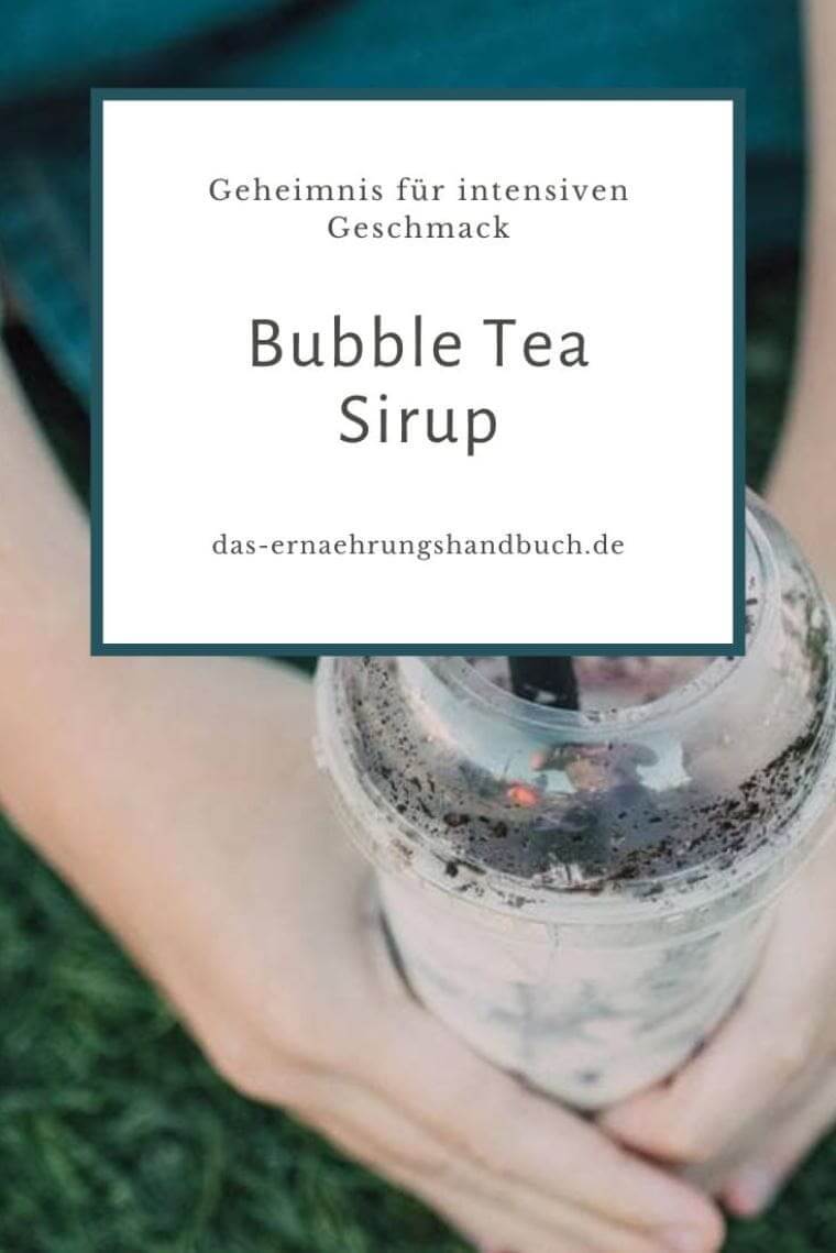 Bubble Tea Sirup