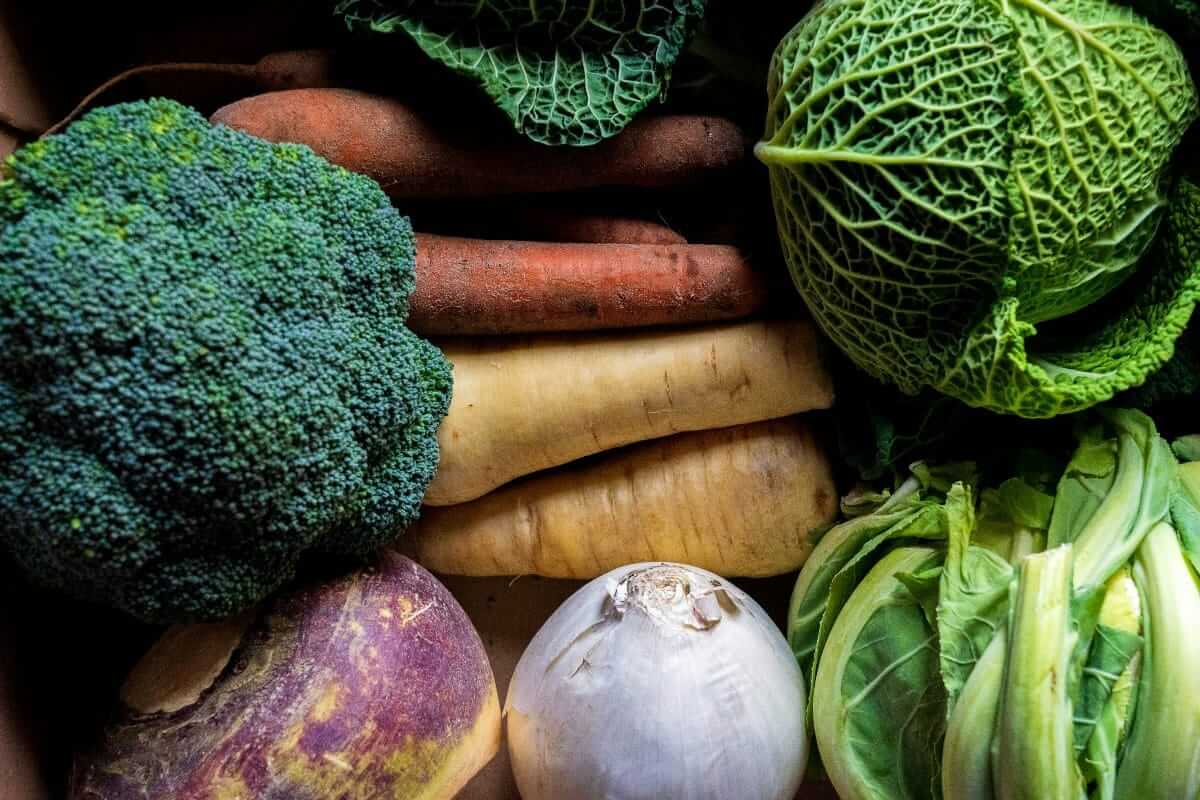 Regionale Superfoods im Dezember – gesunde Nährstoffbomben vor der Haustür Regionale Superfoods im Dezember (Wintergemüse-Mix aus Wirsing, Pastinaken, Möhren, Steckrübe und Brokkoli – regionale und saisonale Zutaten als natürliche Superfoods im Dezember.)