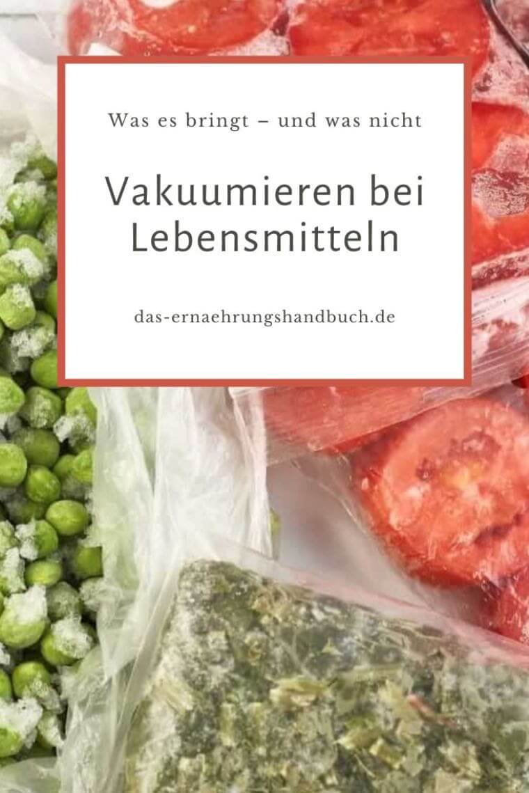 Vakuumieren bei Lebensmitteln: Was es bringt – und was nicht Vakuumieren