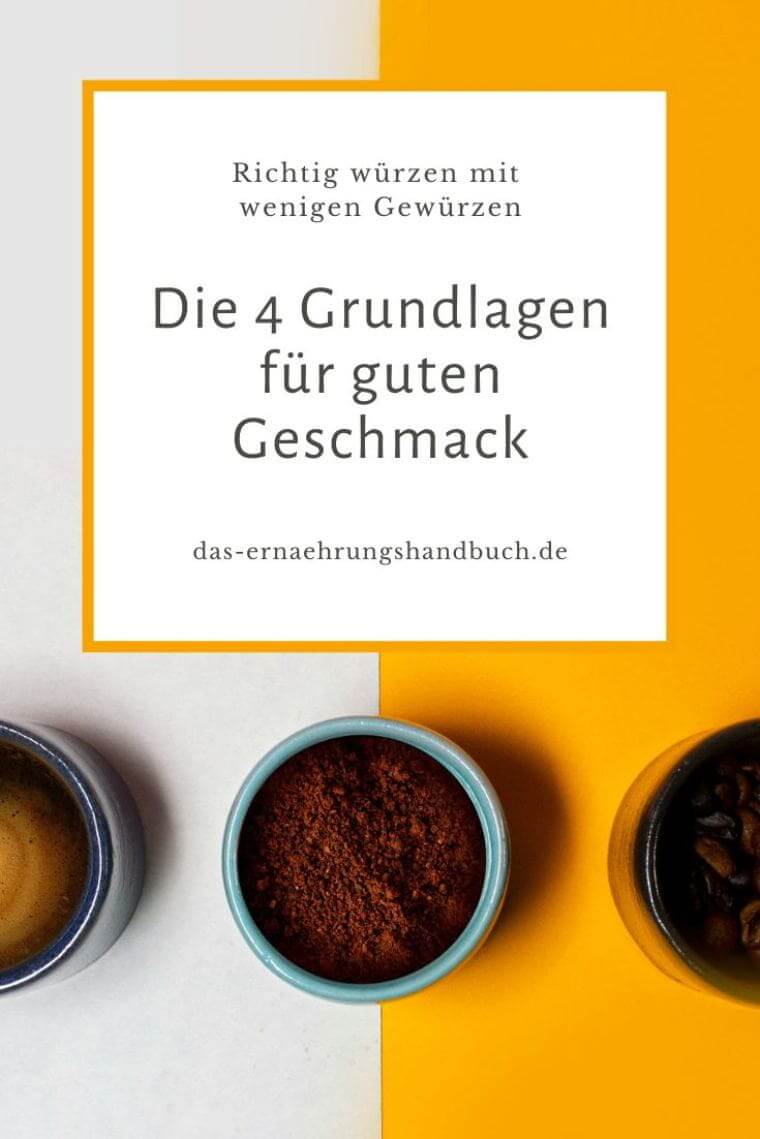 Gewürze, richtig würzen