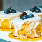 Dessert / Blaubeer-Cupcakes