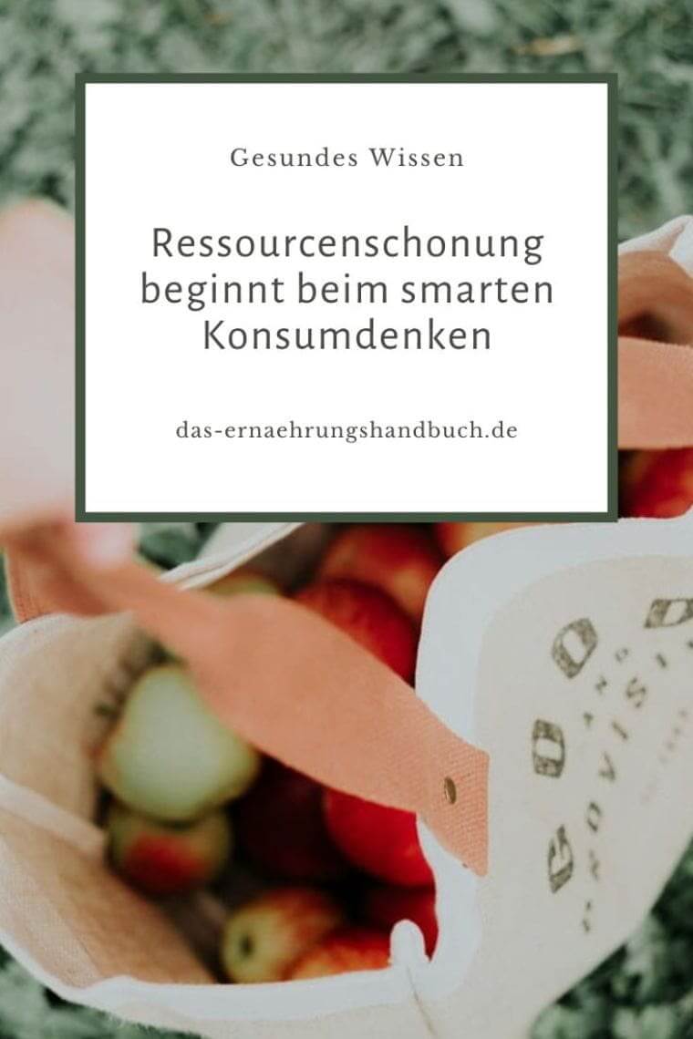 Ressourcenschonung