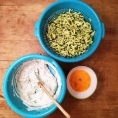 Zutaten Zucchini-Käse-Kuchen